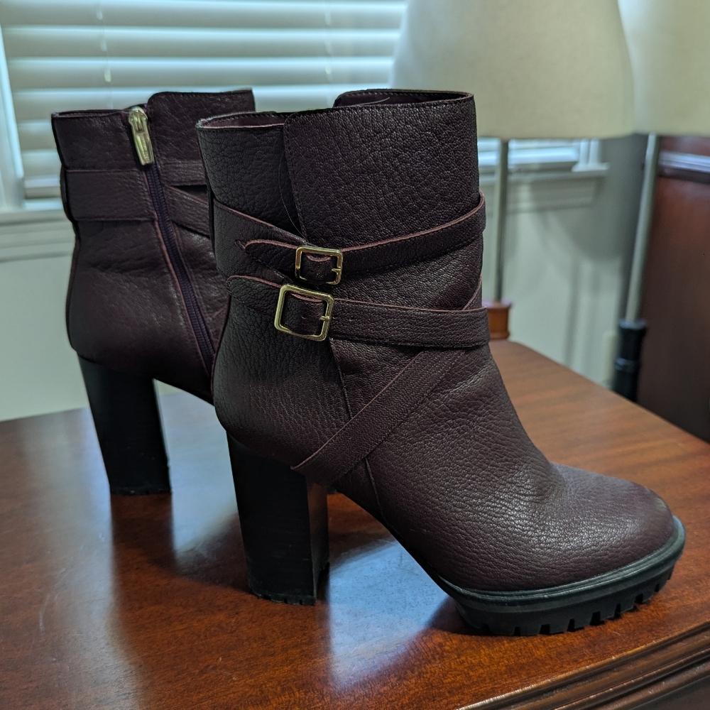 Vince Camuto Platform Combat Boots - Picture 5 of 9